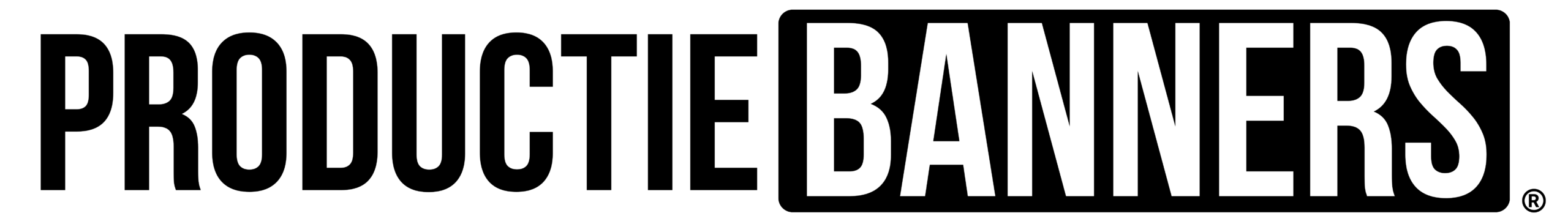 Productie Banners