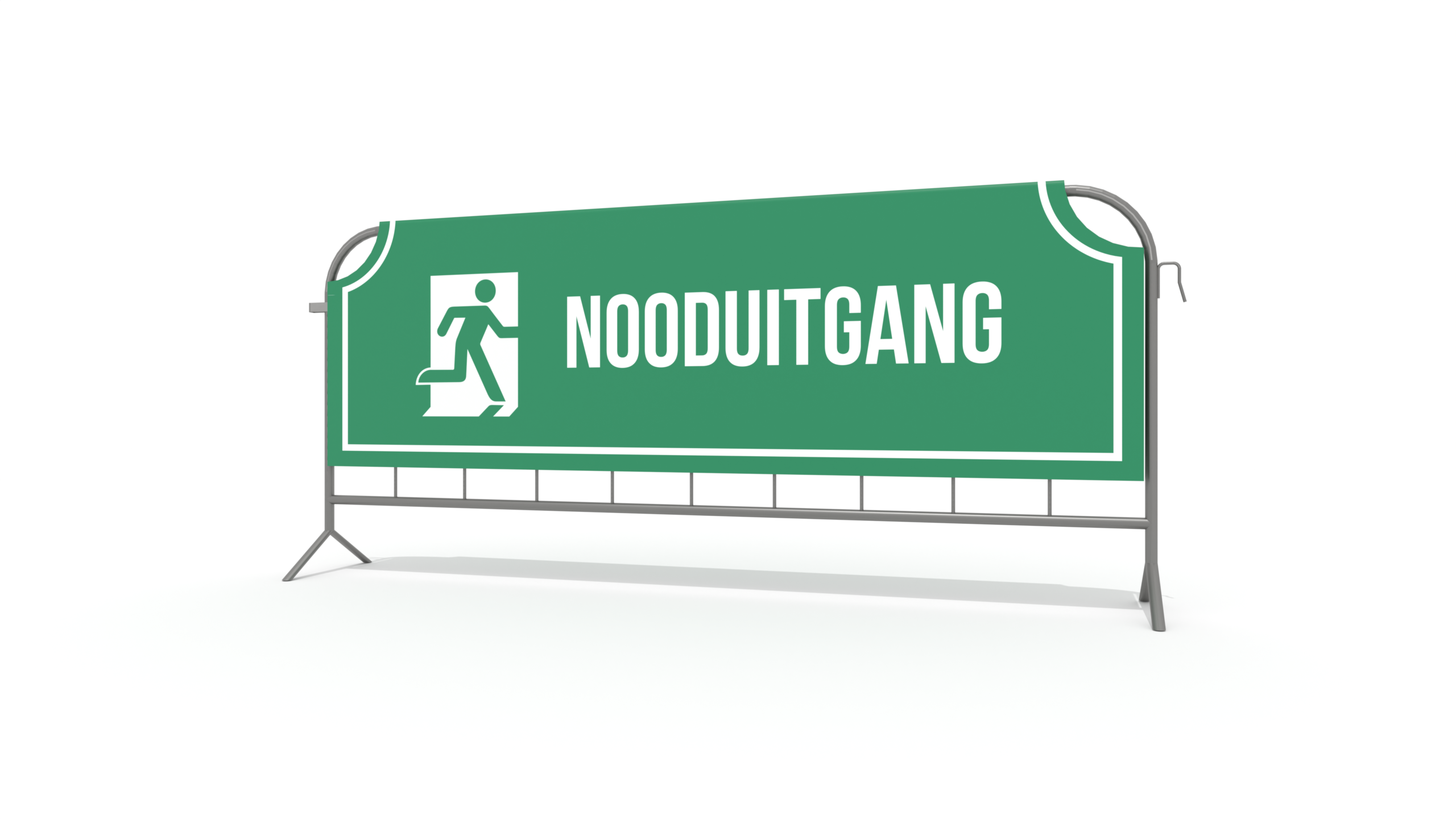 nooduitgang-dranghek-banner-dubbelzijdig