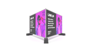 reclame-driehoek-banners
