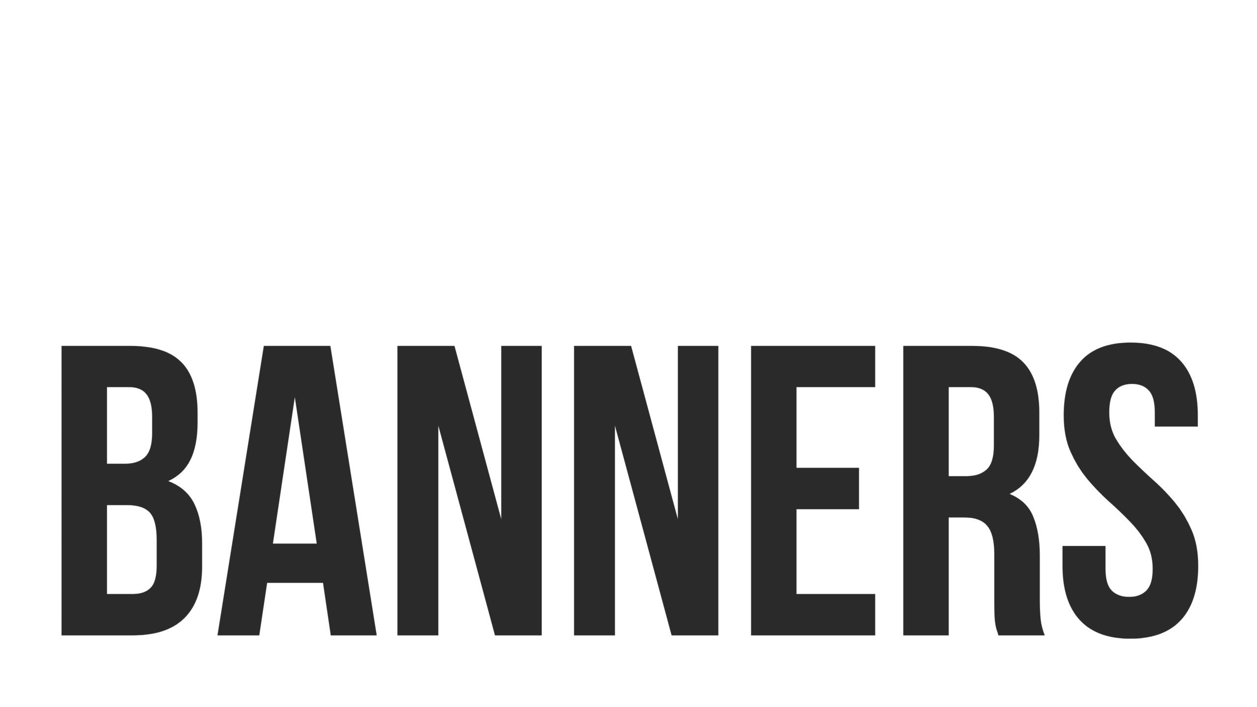 Productie Banners
